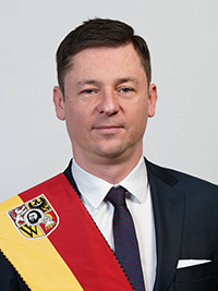 Przewodniczący RMW Sergiusz Kmiecik