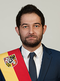 Radny Rady Miejskiej Wrocławia Dariusz Ślusarek
