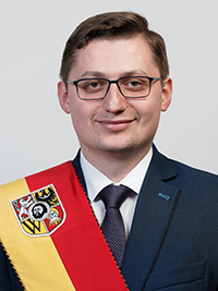 Wiceprzewodniczący RMW Łukasz Olbert