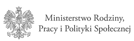 logo Ministerstwa Rodziny, Pracy i Polityki Społecznej 