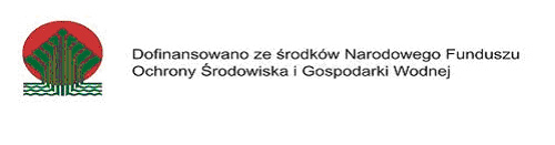 logo o dofinansowaniu ze środków Narodowego Funduszu Ochrony Środowiska i Gospodarki Wodnej